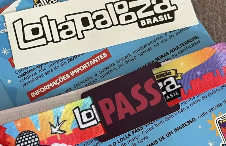 Lollapalooza Brasil 2025: Confira como ativar seu ingresso digital